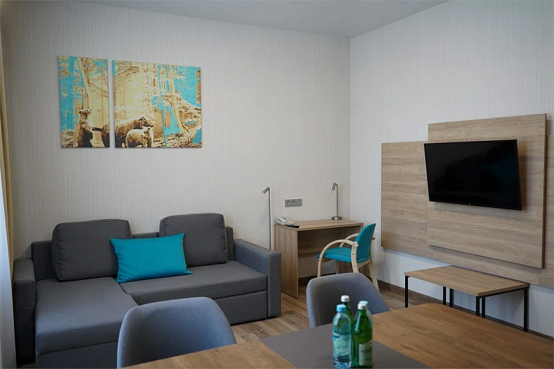 Апартаменты 2-местные 3-комнатные апартаменты (Корпус Лермонтовский)